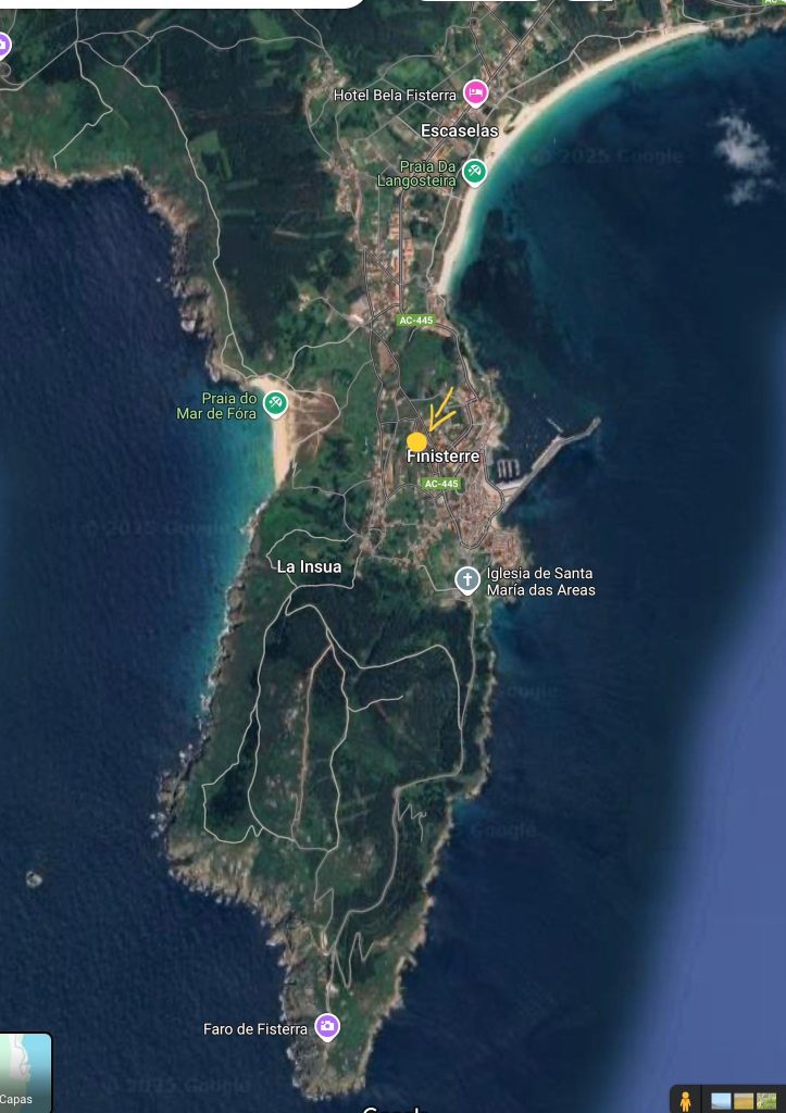 Se vende solar edificable de 704m² en Fisterra